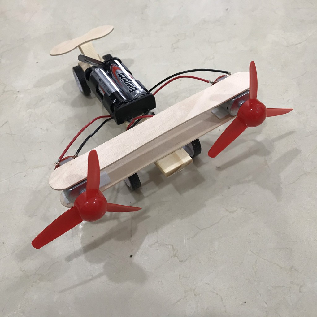 Máy bay lắp ghép bằng gỗ theo phương pháp stem steam - Ảnh 4