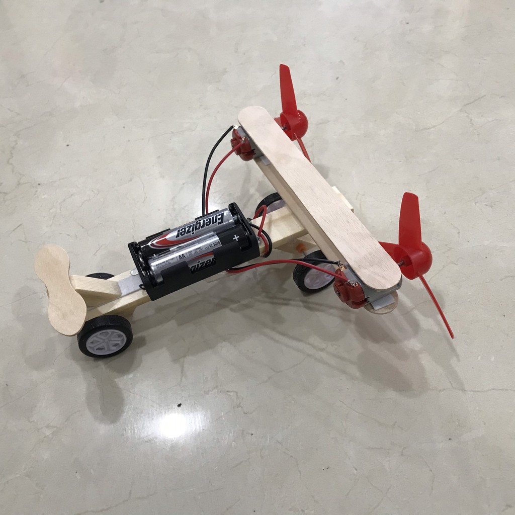 Máy bay lắp ghép bằng gỗ theo phương pháp stem steam - Ảnh 5