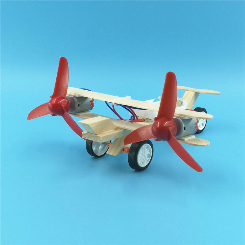 Máy bay lắp ghép bằng gỗ theo phương pháp stem steam - Ảnh 7