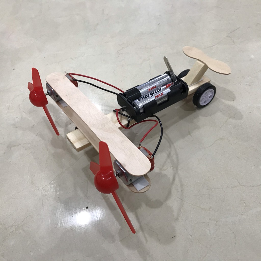 Máy bay lắp ghép bằng gỗ theo phương pháp stem steam - Ảnh 8