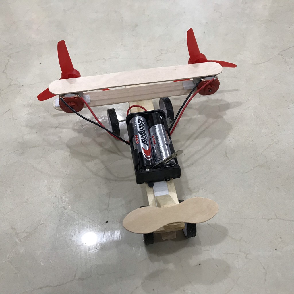 Máy bay lắp ghép bằng gỗ theo phương pháp stem steam - Ảnh 2