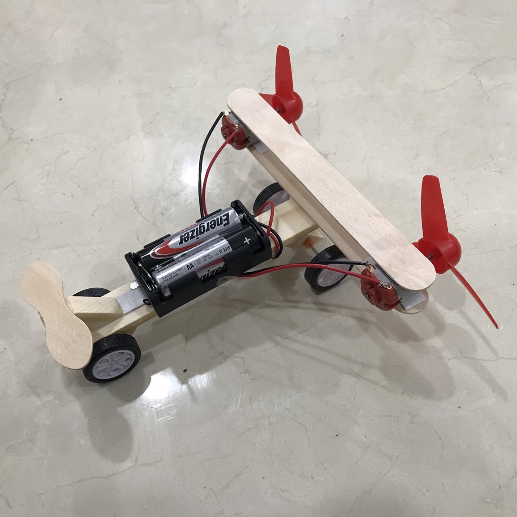 Máy bay lắp ghép bằng gỗ theo phương pháp stem steam - Ảnh 9
